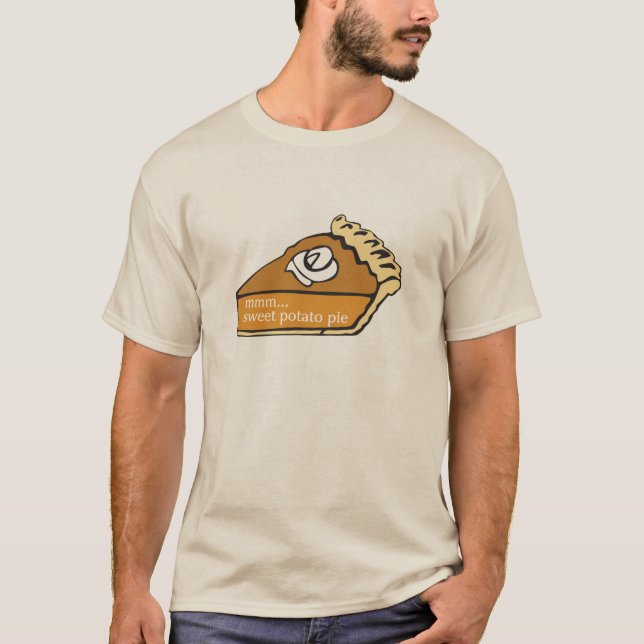 Ja. Sweet Potato Paj Tee Shirt (Framsida)