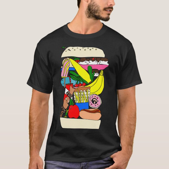 Ja tack (färg) t shirt (Framsida)