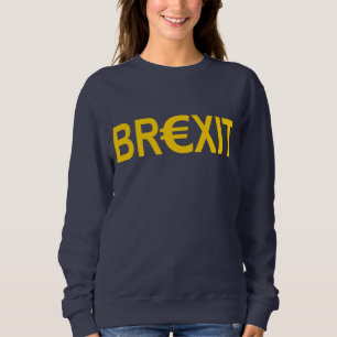 JA TILL BREXIT, stavad med eurosymbolen T Shirt