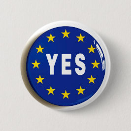 Ja till EG - stag i Europeiska unionen Knapp