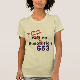 Ja till upplösning 653 t-shirt