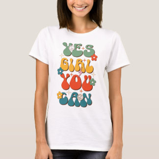 Ja, tjejen du kan, Kvinnodagen T Shirt