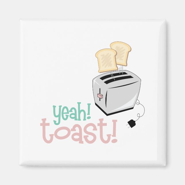 Ja Toast Magnet (Framsidan)