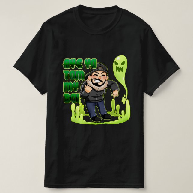 JA, TOM MIN BOI! -Moe Sargi T-Shirt (Design framsida)