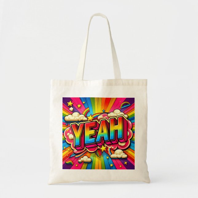 Ja totebag! tygkasse (Framsidan)