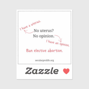ja uterus ja-yttrande klistermärken