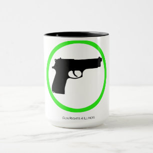 Ja vapen! 15 uns kaffemugg