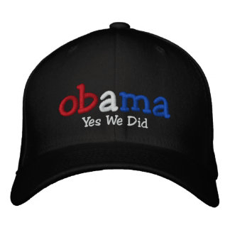 Ja, vi gjorde Barack Obama inbroderat Hat Broderad Keps