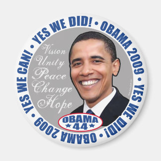Ja, vi gjorde president Obama Magnet