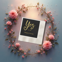 Ja, vi gör Black Guld bröllop