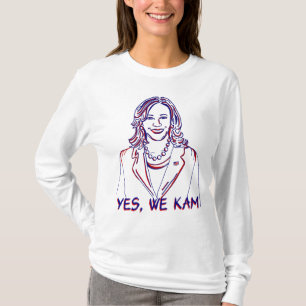 Ja, vi Kam! Kamala Harris 2024 Val T Shirt