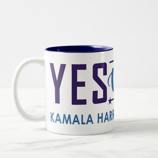 JA VI KAM! Två-Tonad MUGG (Vänster)