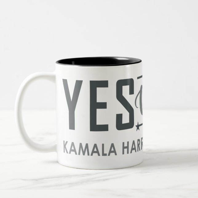 JA VI KAM! Två-Tonad MUGG (Vänster)