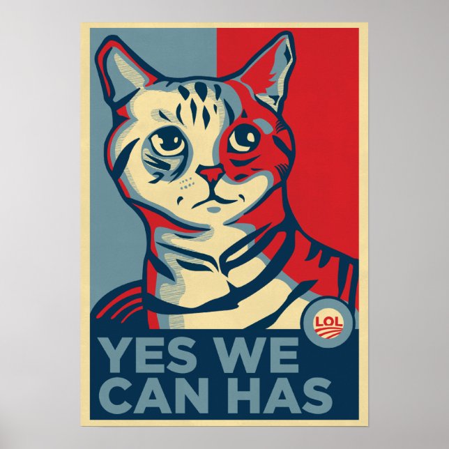 Ja, vi kan ha LOLCAT-utskrift Poster (Framsidan)