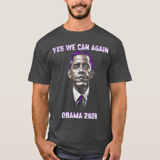 Ja Vi Kan Obama 2028 Politiska Talesätt Trendigt T Shirt