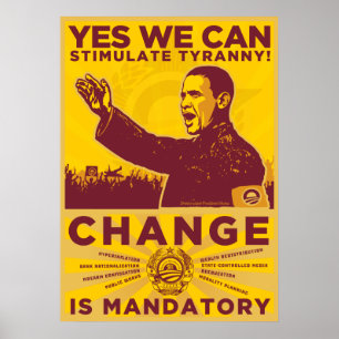 JA VI KAN: Stimulera Tyranny Poster