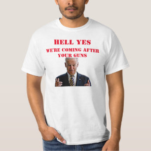 JA, VI KOMMER EFTER DINA GUNS T SHIRT