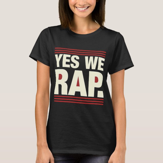 Ja vi rappar t shirt (Framsida)