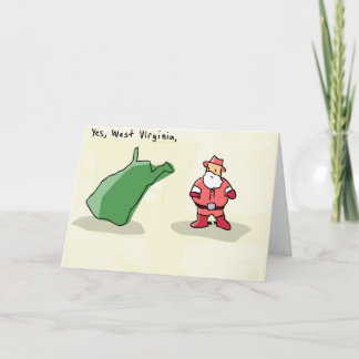 Ja West Virginia Helgkort
