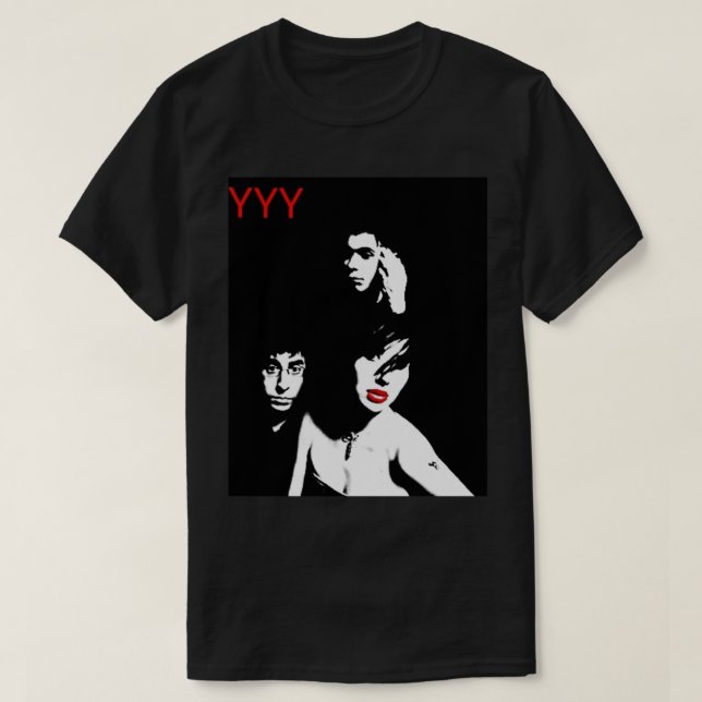 Ja Yeahs in Black and White Classic T-Shirt (Design framsida)