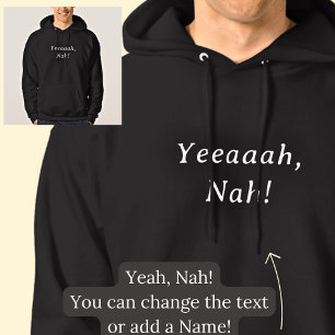 Ja, Yeeaaar Nej, på Black Hoodie