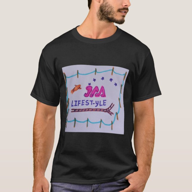 Jaa Lifestyle Company Logotyp Panting T Shirt (Framsida)