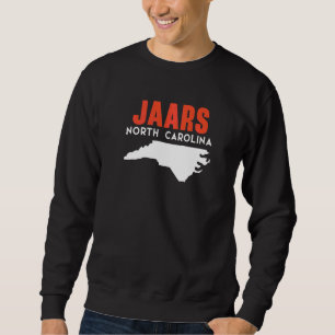 Jaars North Carolina Usa Stat Amerika Resa Lång Ärmad Tröja