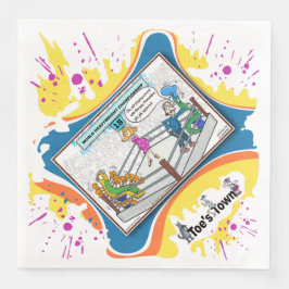 Jab Jab Uppercut | Encouragement Dinner Napkin Pappersservett