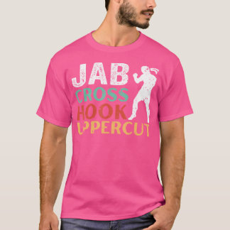 Jab Kor Krok Uppercut Boxer Workout Funny Kickbo T Shirt
