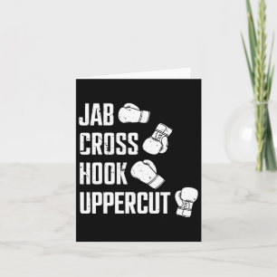 Jab Kor Krok Uppercut Boxer Workout Kickboxing Kort