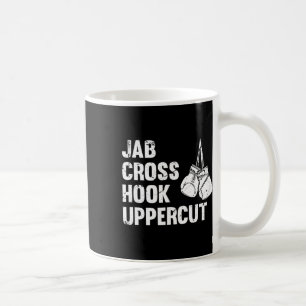 Jab Kor Krok Uppercut Boxing Fighting Technique Kaffemugg