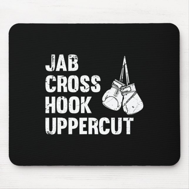 Jab Kor Krok Uppercut Boxing Fighting Technique Musmatta (Framsidan)