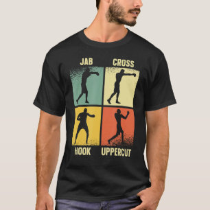 Jab Kor Krok Uppercut Boxing Glove Boxer T Shirt