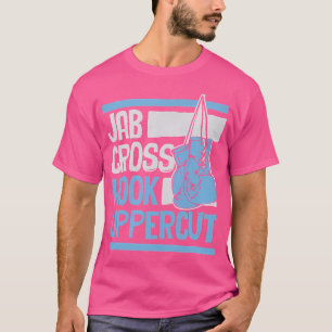 Jab Kor Krok Uppercut Funny Best Kickboxing Boxi T Shirt