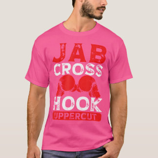 Jab Kor Krok Uppercut Mma Kickboxing Kickboxer T Shirt