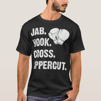 Jab Krok Kor Uppercut Funny Martial Arts Kickbox T Shirt