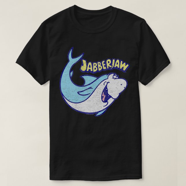 Jabberjaw Retro Swim Premium  T Shirt (Design framsida)