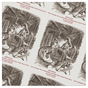 Jabberwock by Lewis Carroll through Tittar Glass Tyg