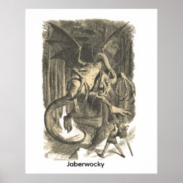 Jabberwocky - Alice i Underlandet Poster