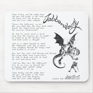Jabberwocky dikt musmatta