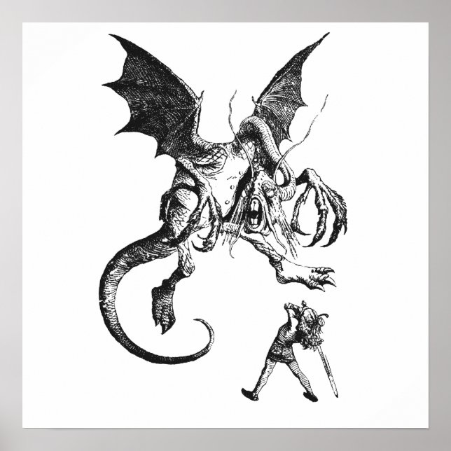 Jabberwocky Poster (Framsidan)