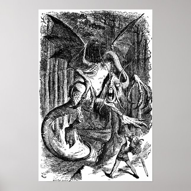 Jabberwocky Poster (Framsidan)