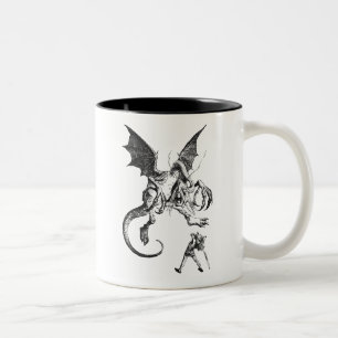 Jabberwocky Två-Tonad Mugg