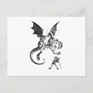 Jabberwocky Vykort
