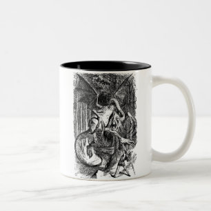 Jabberwockyen Två-Tonad Mugg