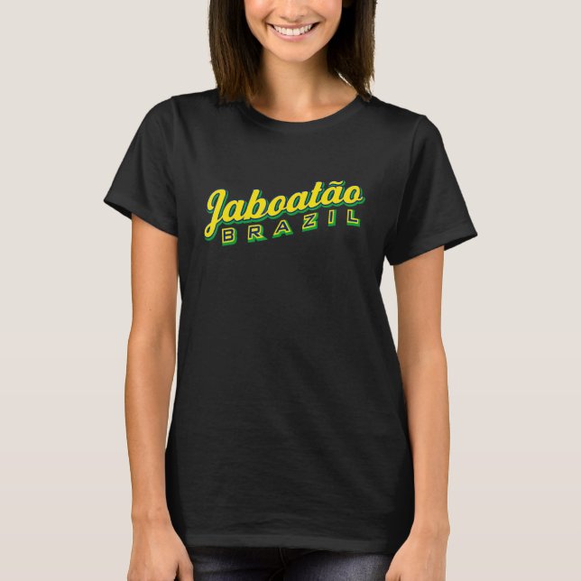 Jaboatão Brasilien T Shirt (Framsida)