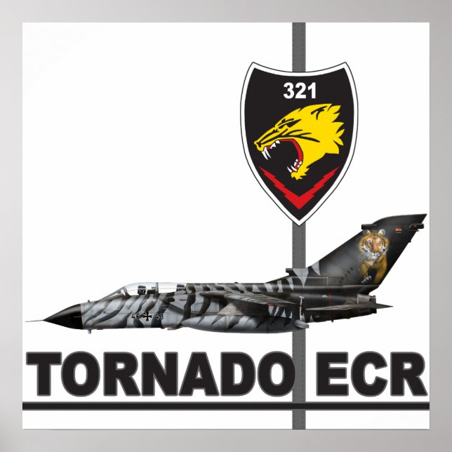 JaBoG 321 Tornado ECR-utskrift Poster (Framsidan)
