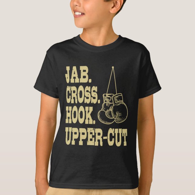 Jabs. Kor. Krok. Övre gräns för studieläknare T Shirt (Framsida)