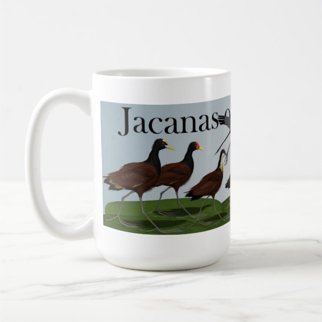 Jacanas av världen kaffemugg (Vänster)