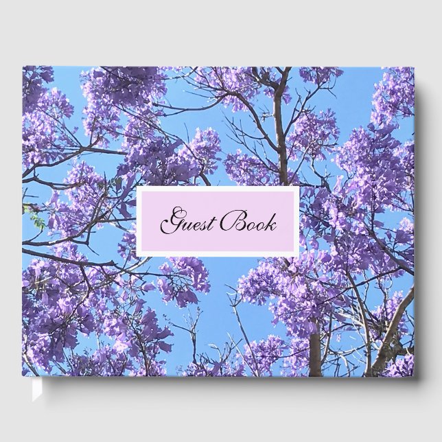 Jacaranda Blommars Gästböcker (Framsida)